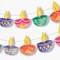 Big Dot of Happiness; Big Dot of Happiness Diwali Festival of Lights Garland Banner, Diwali Decorations Backdrop, 30 Feet of Cord, 15 Paper Diya Banner Pieces; Category:Banners; Image:2